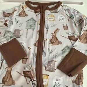 Bamboo Pajamas with farm Print